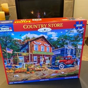 White Mountain - Country Store, 1000pc puzzle.